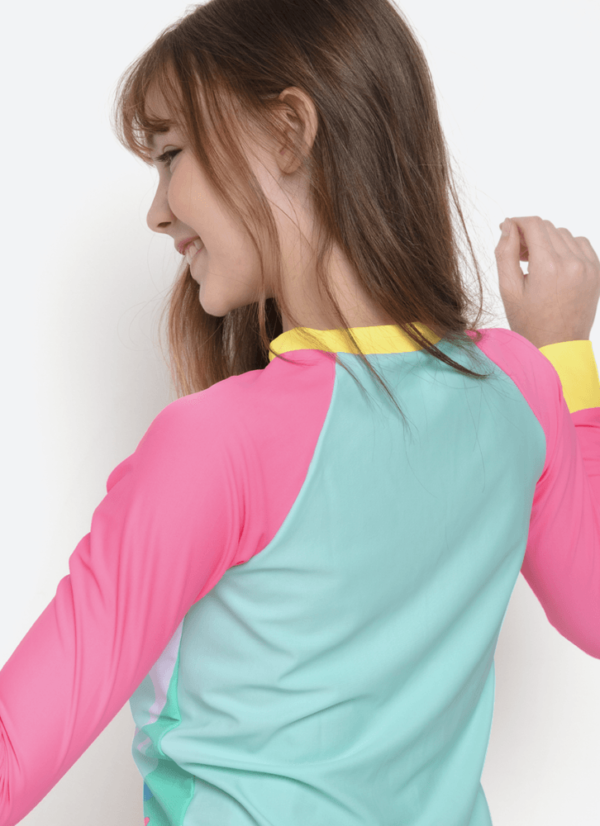 Camiseta Menina Teen Unicórnio Aloha - Imagem 2