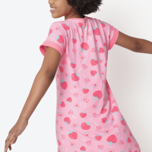 Camisola Manga Curta Viscolycra Menina Teen Vaca Romântica