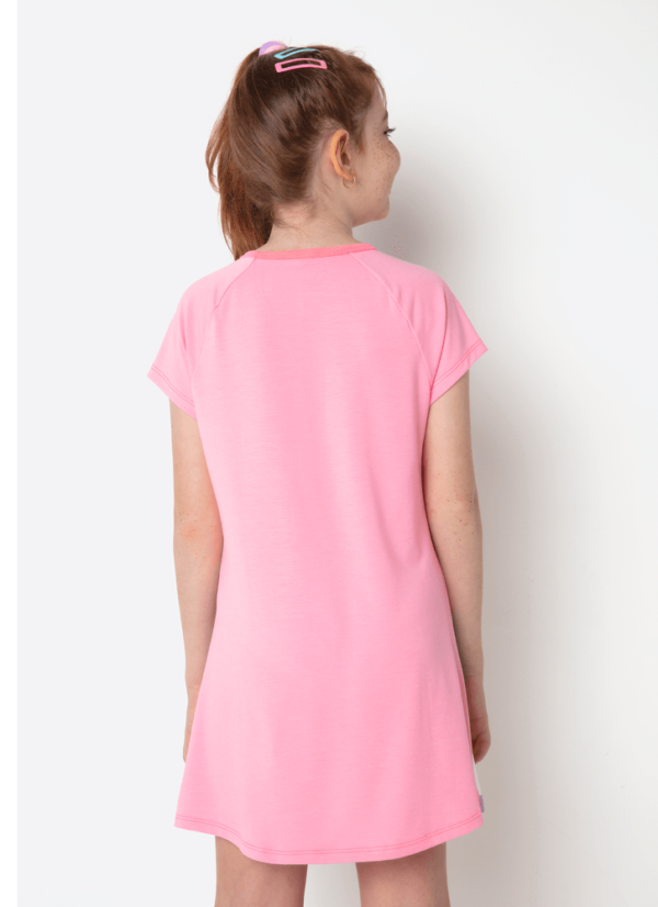 Camisola Manga Curta Viscolycra Menina Teen Vaca Patches - Imagem 3