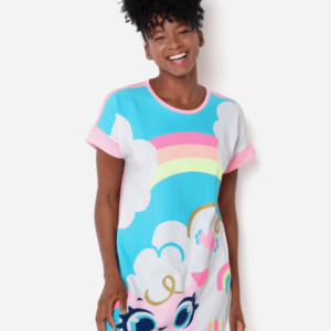 Camisola Manga Curta Viscolycra Feminina Ovelha