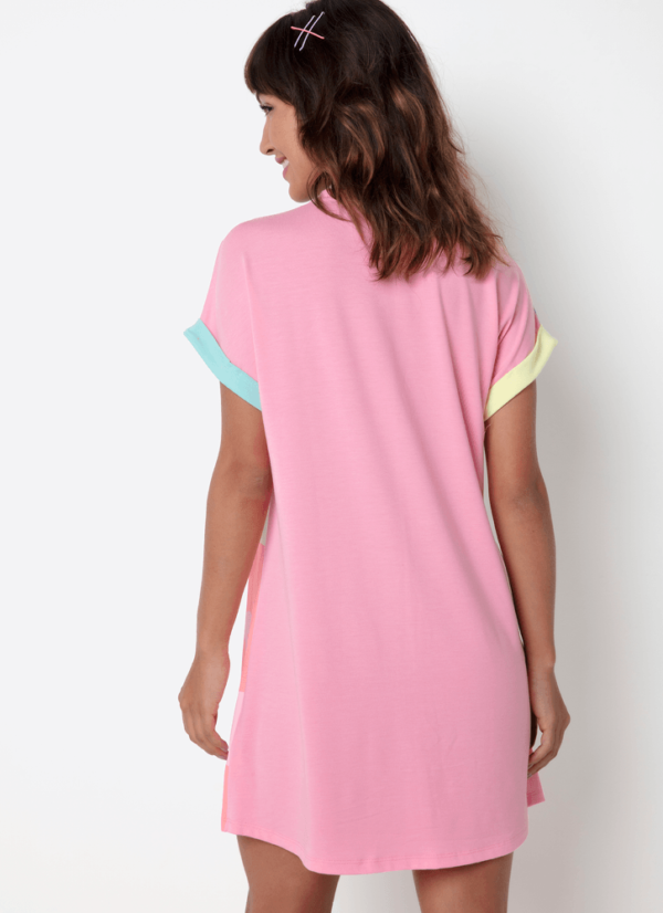 Camisola Manga Curta Viscolycra Feminino Unicórnio Cherry - Imagem 4