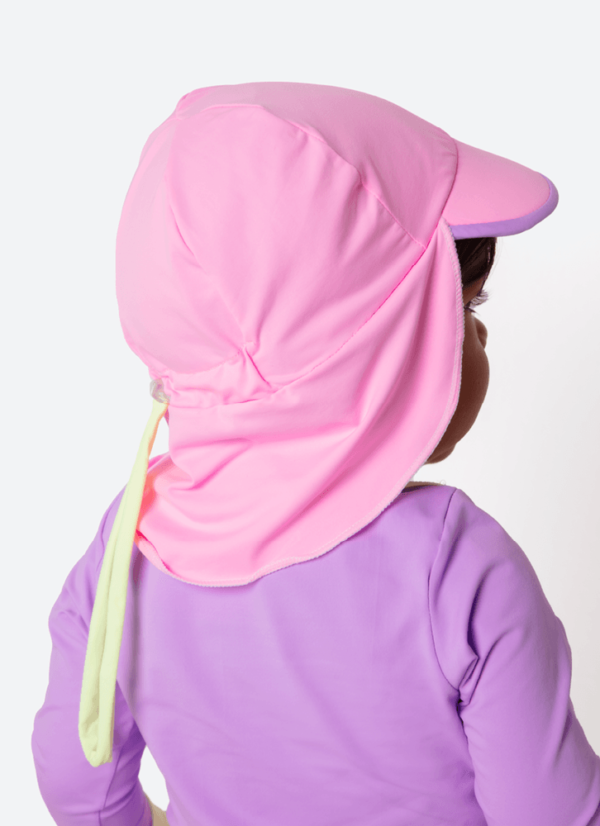 Chapéu Bebê Menina Color Block - Imagem 2