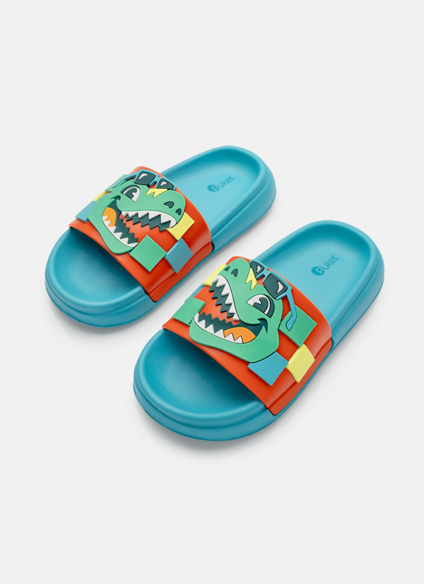 Chinelo Slide Menino Dino Miami - Imagem 2
