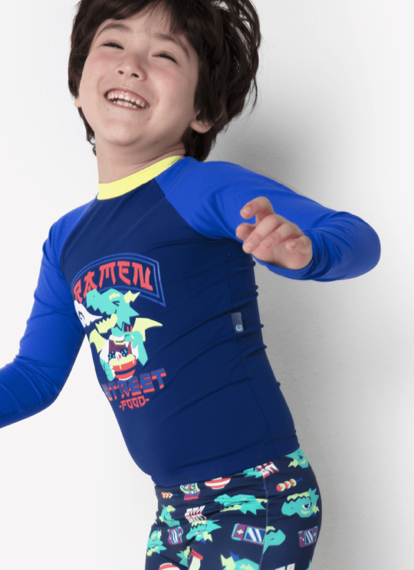 Conjunto Camiseta e Sunga Menino Dragão Steet - Imagem 2