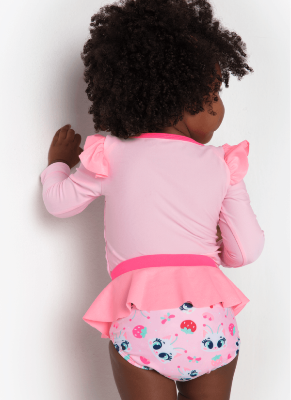 Conjunto Camiseta e Calcinha Bebê Gata Fada - Imagem 4