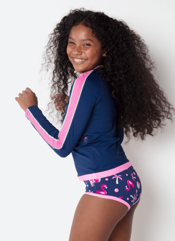 Conjunto Camiseta e Calcinha Menina Teen Panda Miami - Imagem 3