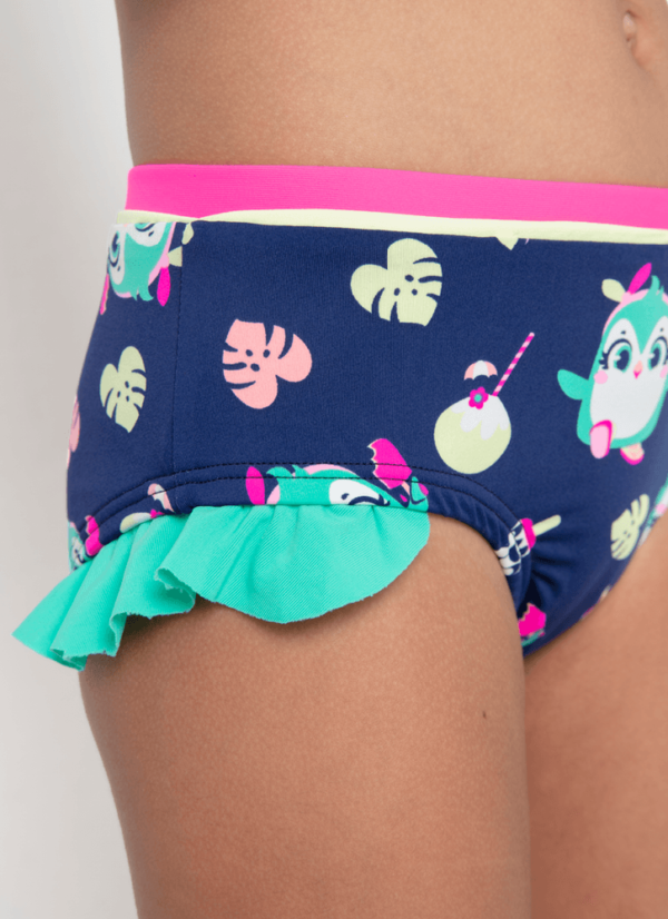 Conjunto Cropped e Calcinha Menina Pinguim - Imagem 2