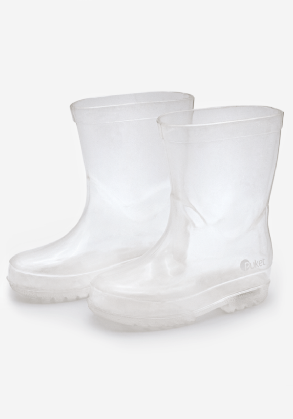 Galocha Infantil Transparente Com LED - Imagem 2