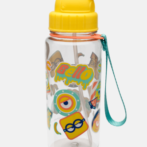 Garrafa com Canudo Minions