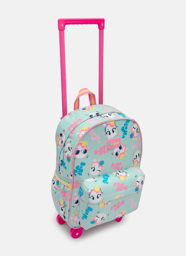 Kit Mochila + Lancheira Unicórnio Aloha - Imagem 2