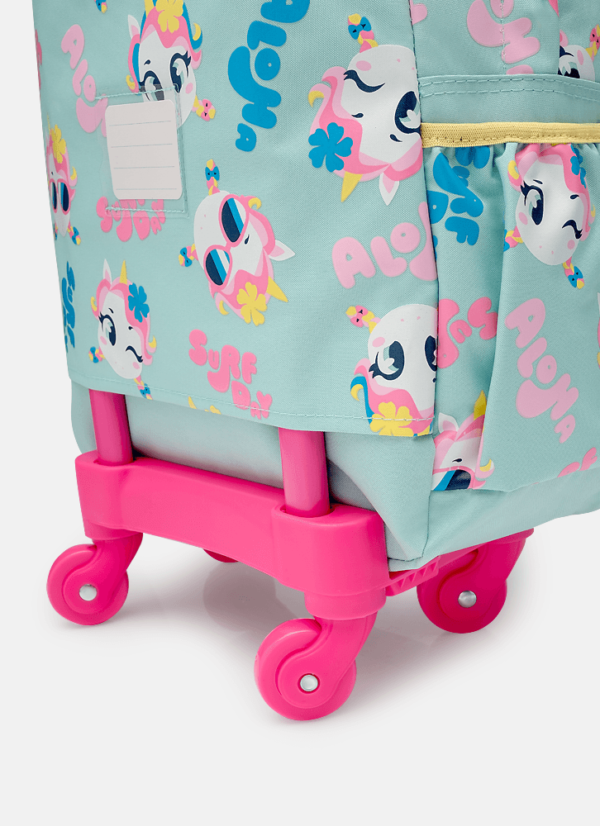 Kit Mochila + Lancheira Unicórnio Aloha - Imagem 7