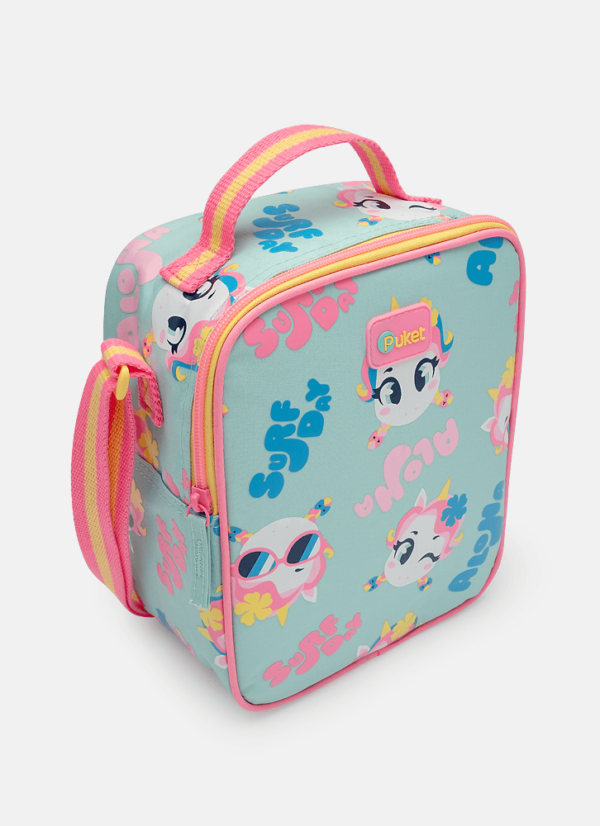 Kit Mochila + Lancheira Unicórnio Aloha - Imagem 8