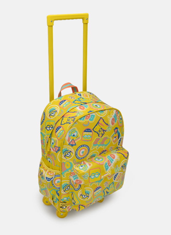 Kit Mochila com Rodinha e Lancheira Térmica Minions - Imagem 3