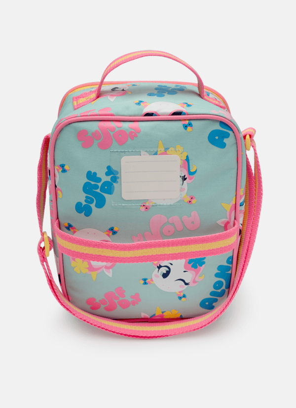 Kit Mochila + Lancheira Unicórnio Aloha - Imagem 9