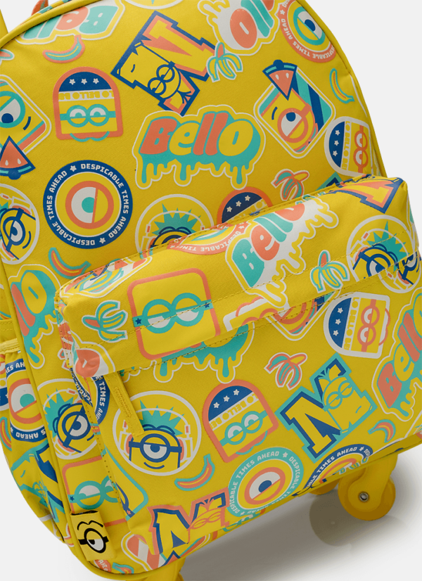 Kit Mochila com Rodinha e Lancheira Térmica Minions - Imagem 4