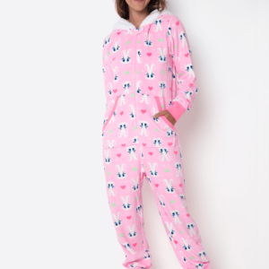 Macacão Manga Longa Soft Feminino Coelha Romântica
