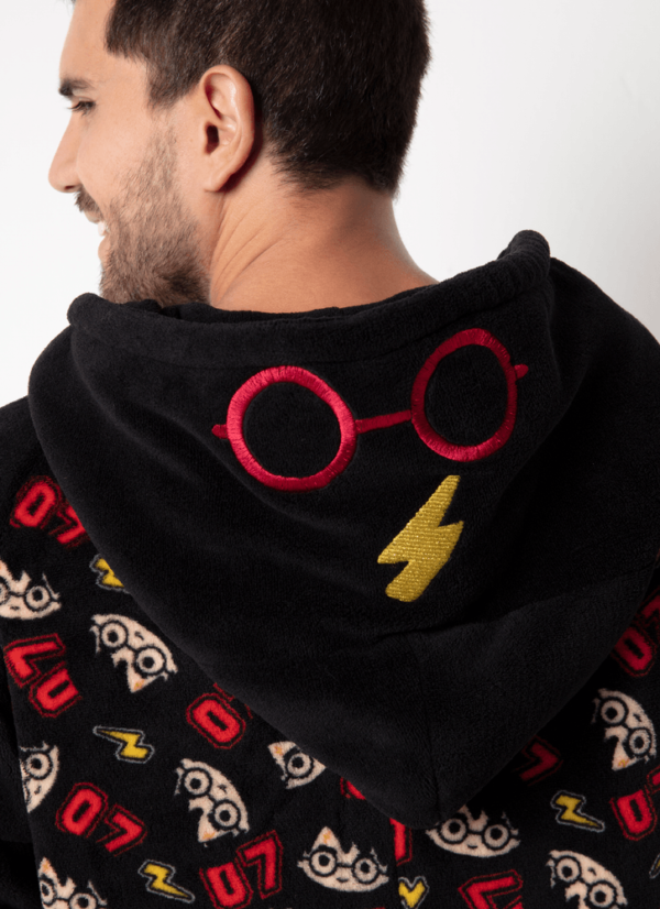 Macacão Manga Longa Soft Unissex Harry Potter - Imagem 9