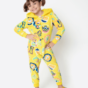 Macacão Manga Longa Soft Unissex Minions