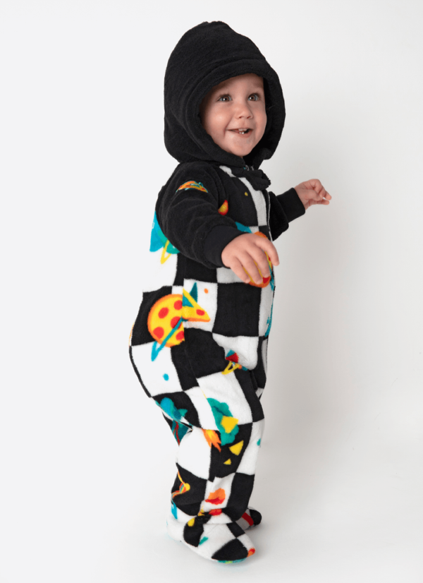 Macacão Manga Longa Soft Bebê Menino Space Food - Imagem 4