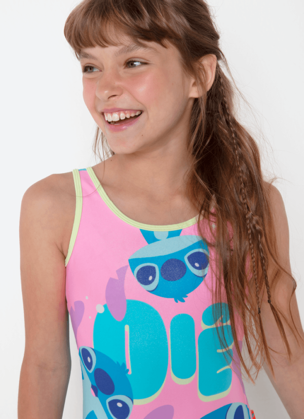Maiô Menina Teen Stitch - Imagem 2