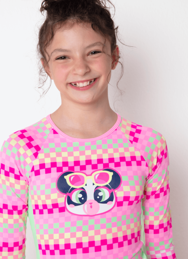 Maiô Menina Teen Panda Miami - Imagem 2