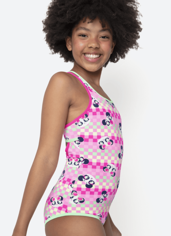 Maiô Menina Teen Panda Miami - Imagem 3