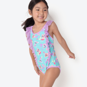 Maiô Menina Pet Sereia