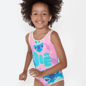 Maiô Menina Stitch