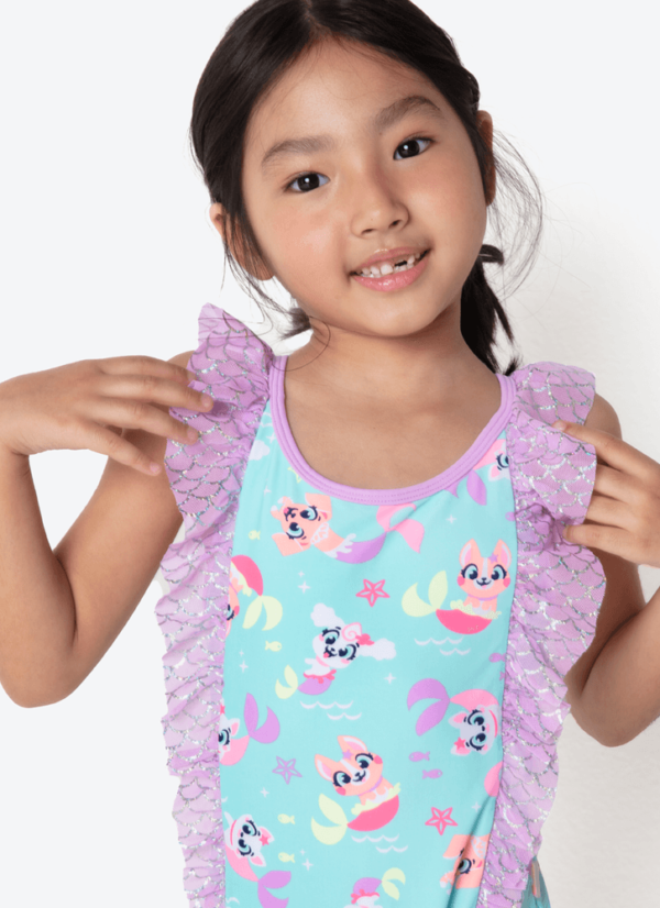 Maiô Menina Pet Sereia - Imagem 3