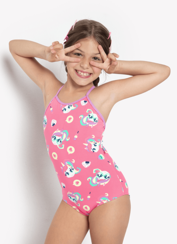 Maio Menina Kids Unicórnio Kawaii