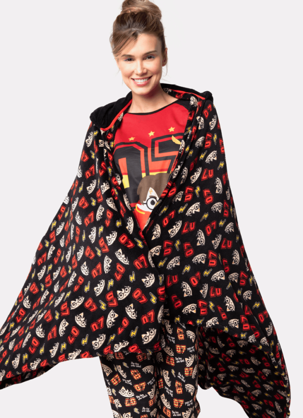 Manta com Capuz Soft Harry Potter - Imagem 3
