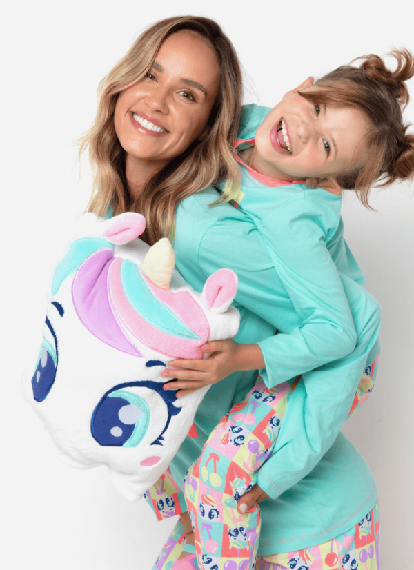 Manta Com Capuz Soft Unicórnio Cherry - Imagem 3