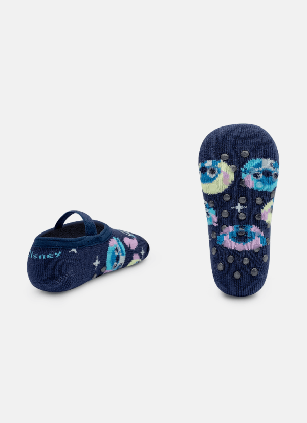 Meia Sapatilha Antiderrapante Bebê Stitch - Imagem 2
