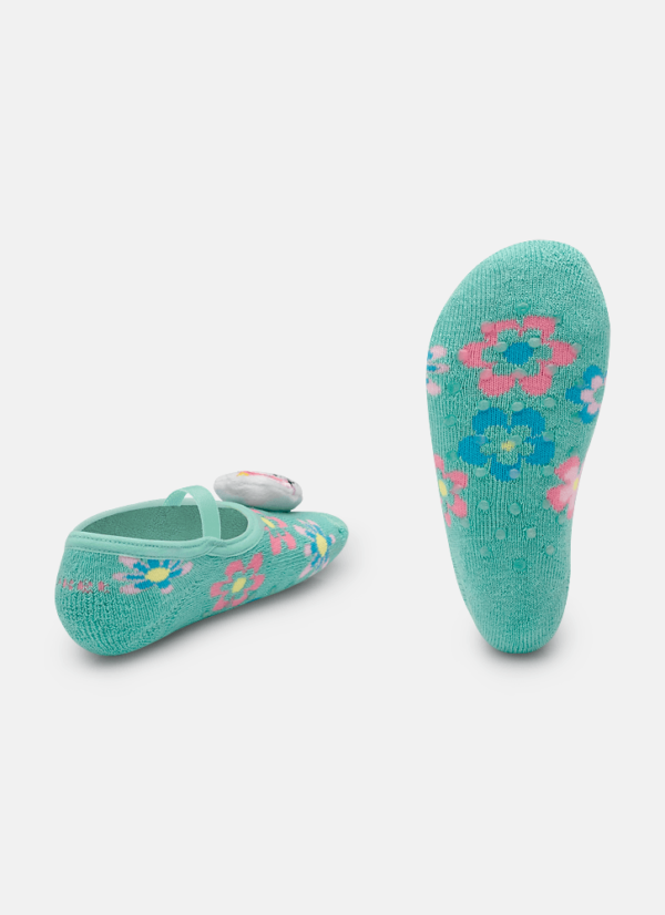 Meia Sapatilha Bebê Menina com Aplique de Led Unicórnio Aloha - Imagem 2