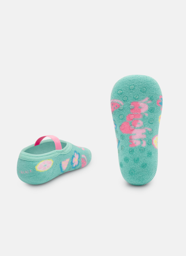 Meia Sapatilha Bebê Menina Unicórnio Aloha - Imagem 2