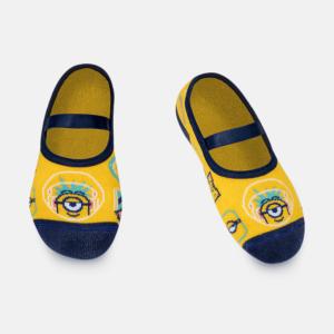 Meia Sapatilha Antiderrapante Minions