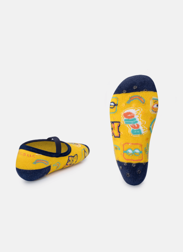 Meia Sapatilha Antiderrapante Minions - Imagem 2