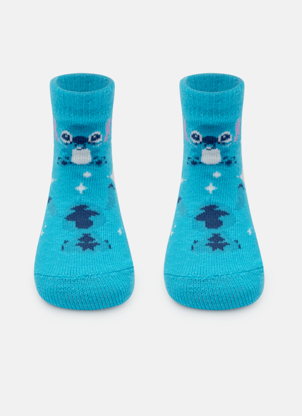 Meia Soquete Unissex Stitch