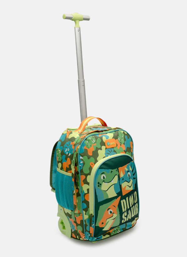 Mochila com Rodinha Dino Trio - Imagem 2
