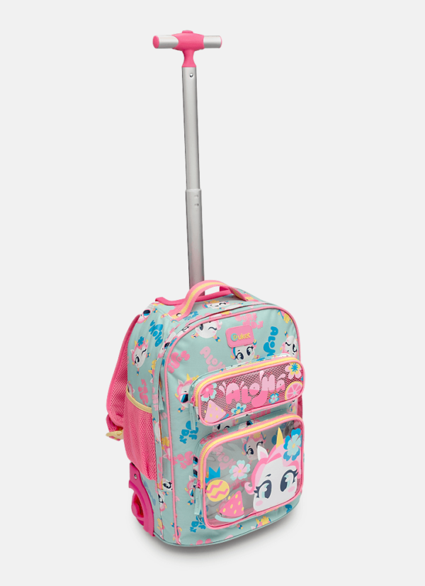 Mochila com Rodinha Unicórnio Aloha - Imagem 2