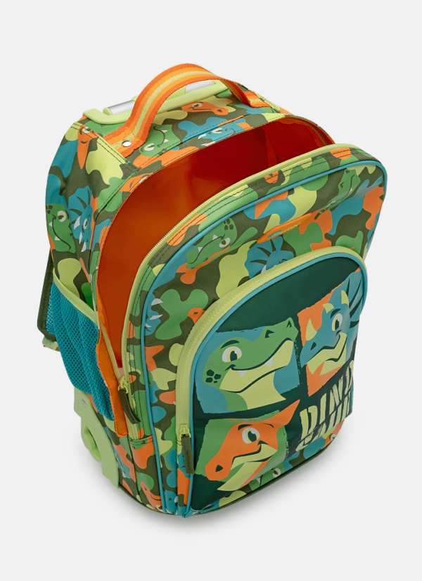 Mochila com Rodinha Dino Trio - Imagem 4