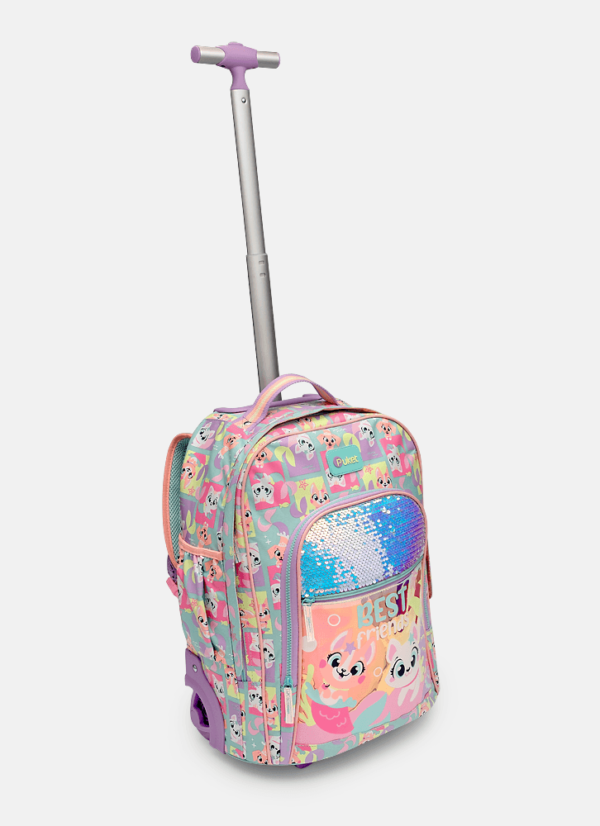 Mochila com Rodinha Pet Sereia - Imagem 2