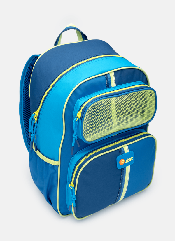 Mochila Costas Menino Customizável Color Block - Imagem 2