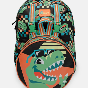 Mochila Costas com Lancheira Dino Miami