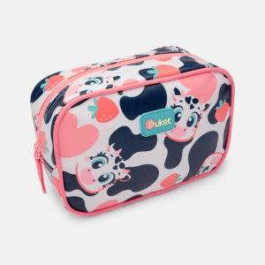 Necessaire Média Vaca Romântica