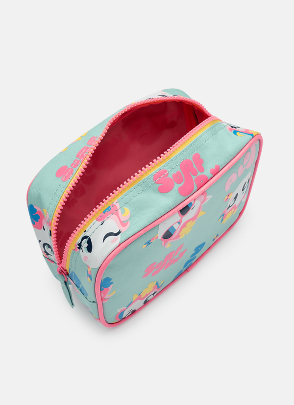 Necessaire Média Unicórnio Aloha - Imagem 2