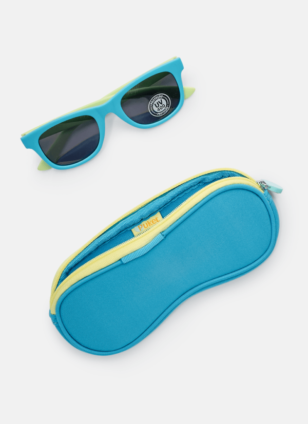 Óculos de Sol Com Proteção Solar Color Block - Imagem 2