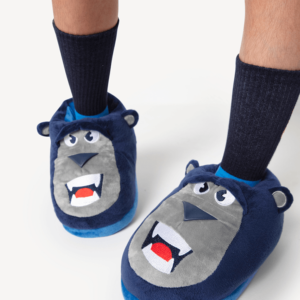 Pantufa Menino Teen Gorila Rider