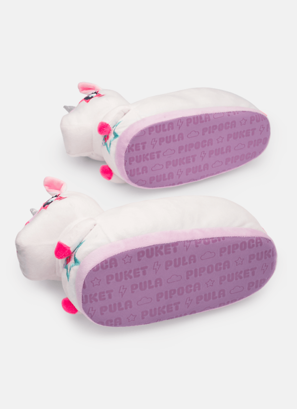 Pantufa Menina Unicórnio Popstar - Imagem 4