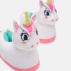 Pantufa Menina Unicórnio Shine
